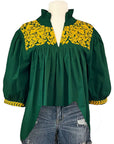 PRE-ORDER: Baylor Tailgater Blouse (Late October delivery)