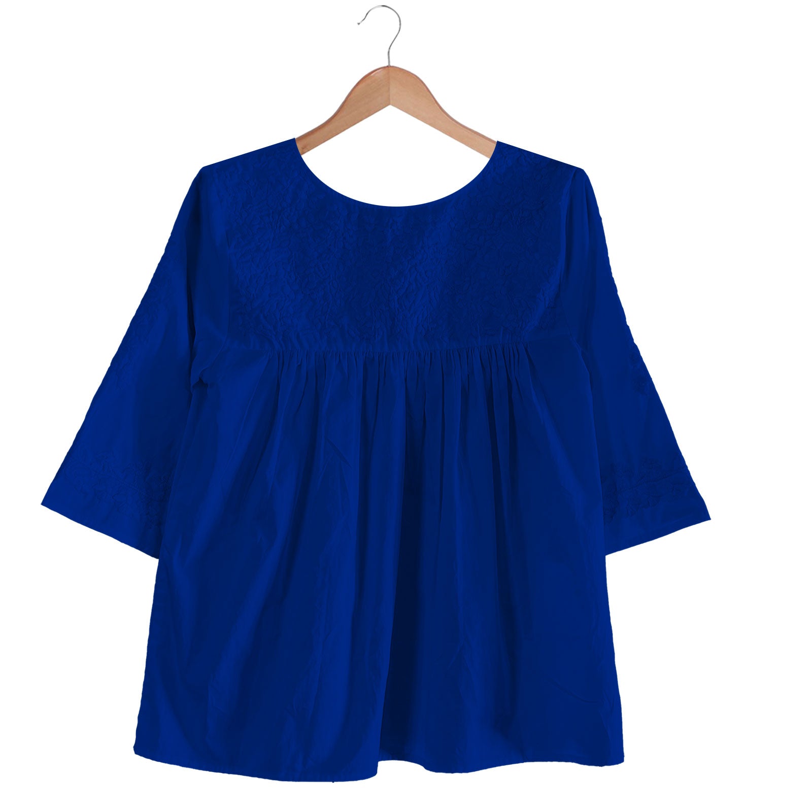 Royal blue cheap dress blouse