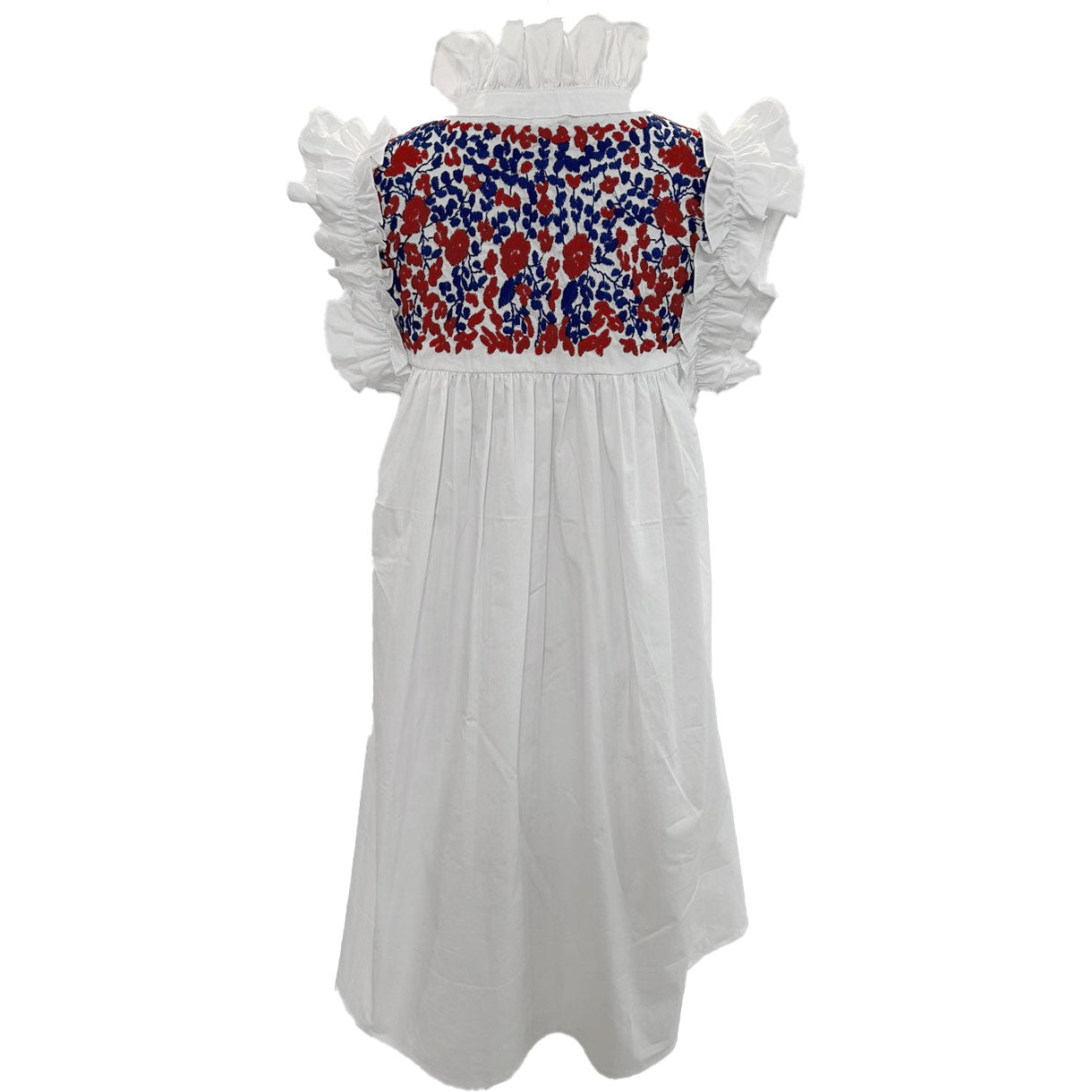 PRE-ORDER: Fourth of July White Hummingbird Dress (shipping first week of June)