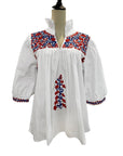 PRE-ORDER: Fourth of July White Tailgater Blouse (mid-June delivery)