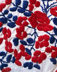 PRE-ORDER: Fourth of July White Hummingbird Blouse (mid-June delivery)