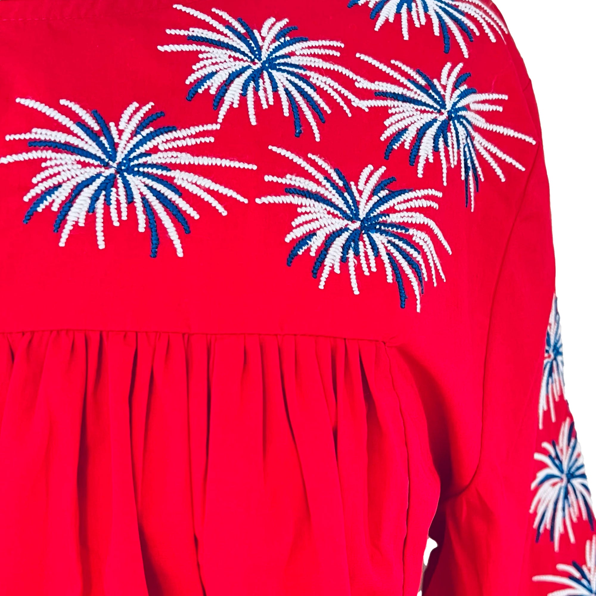 Fourth of July Firecracker Saturday Blouse (XS, S only)