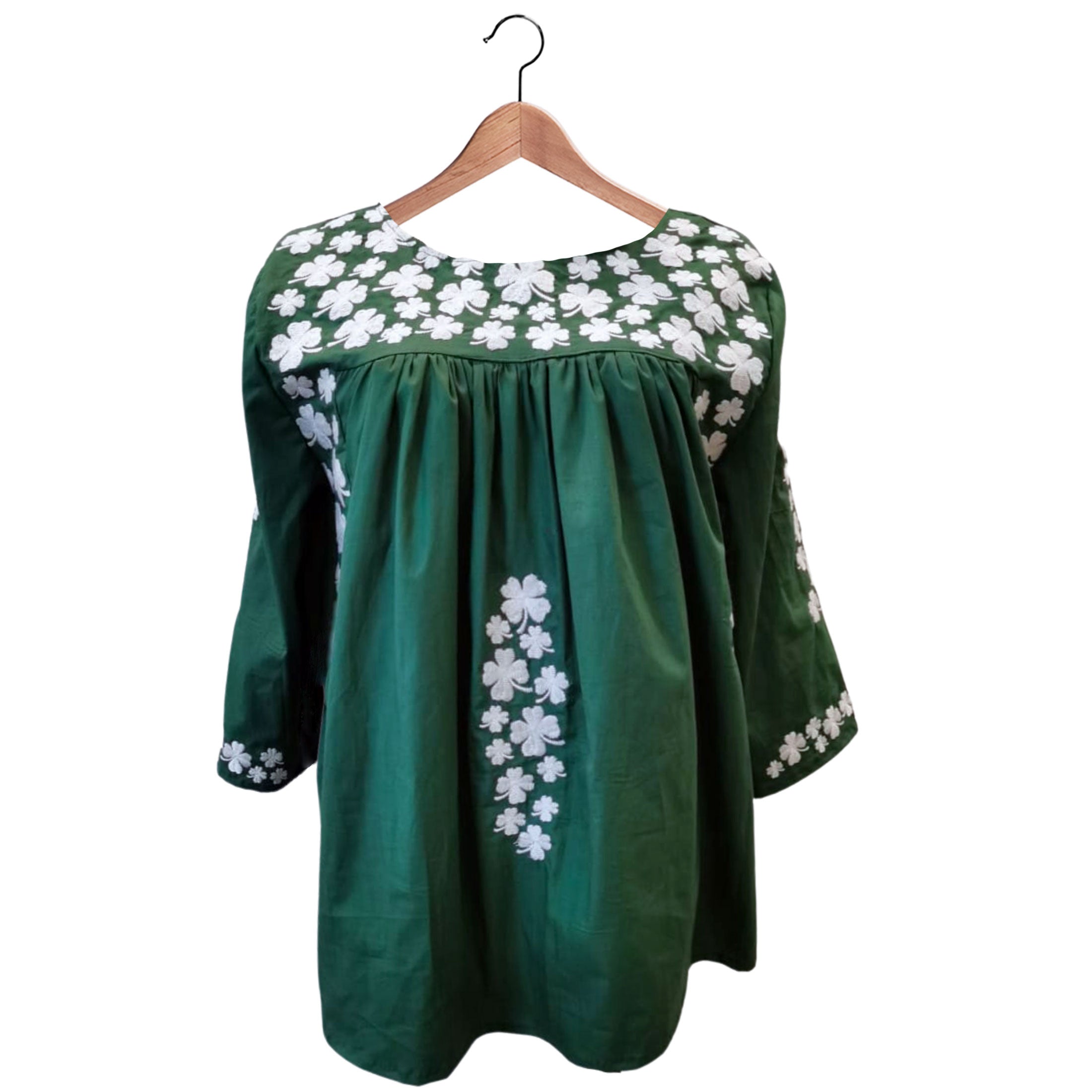 St. Paddy&#39;s Day Green Saturday Blouse (XS only)