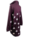 Maroon "Lucky Stars" Dress with Pockets