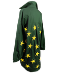 Green + Gold "Lucky Stars" Dress with Pockets