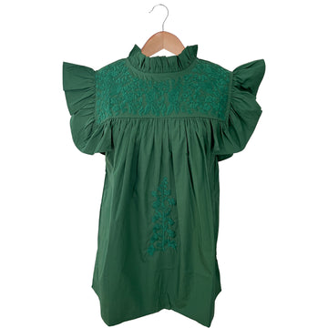 Double Green "Extra" Blouse