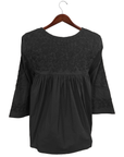 Double Black Saturday Blouse