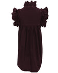 Double Maroon Hummingbird Dress