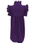 Double Purple Hummingbird Dress