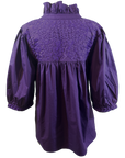 Double Purple Tailgater Blouse