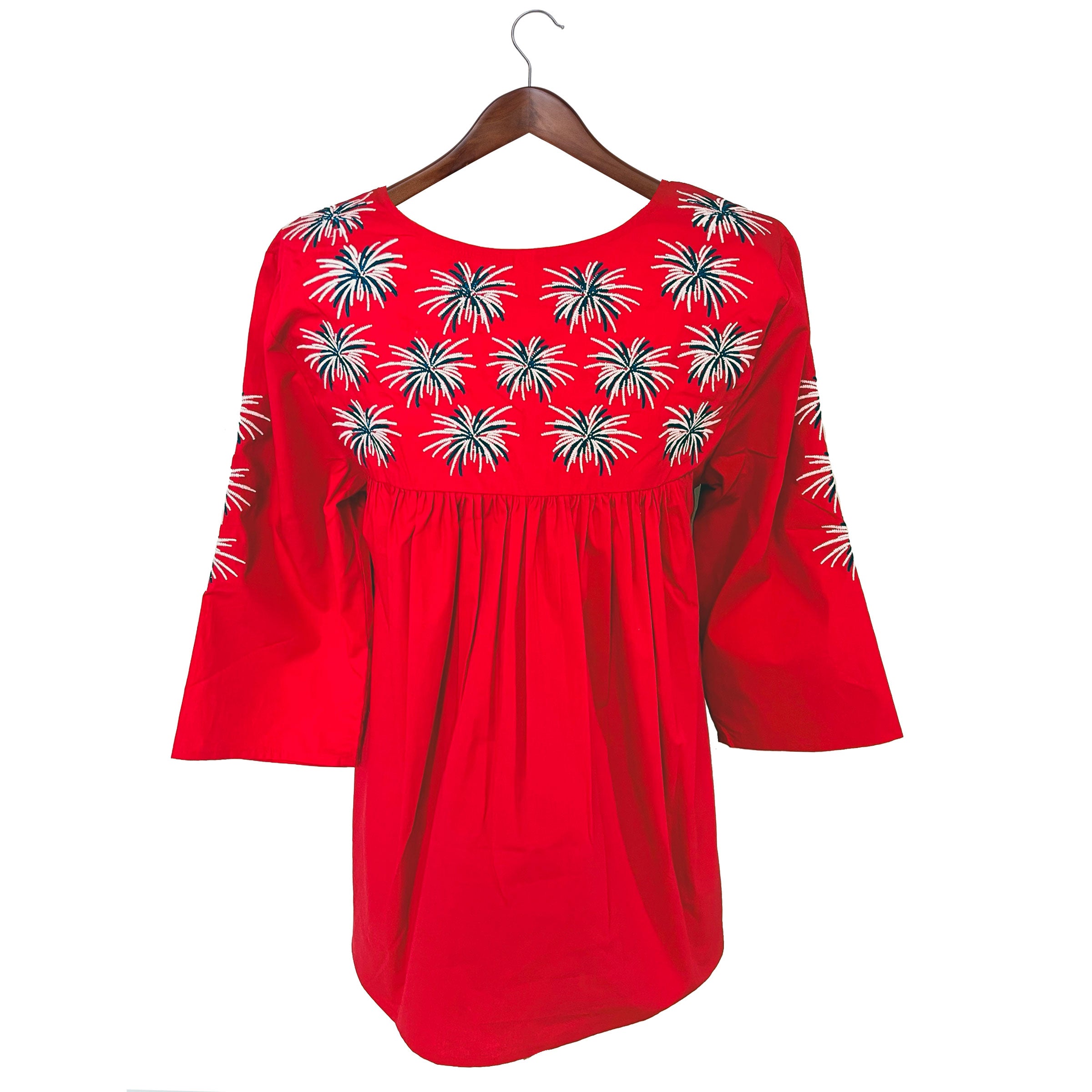 Fourth of July Firecracker Saturday Blouse (XS only) – SPIRIT DRESS