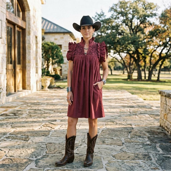 Fall Spice Hummingbird Dress