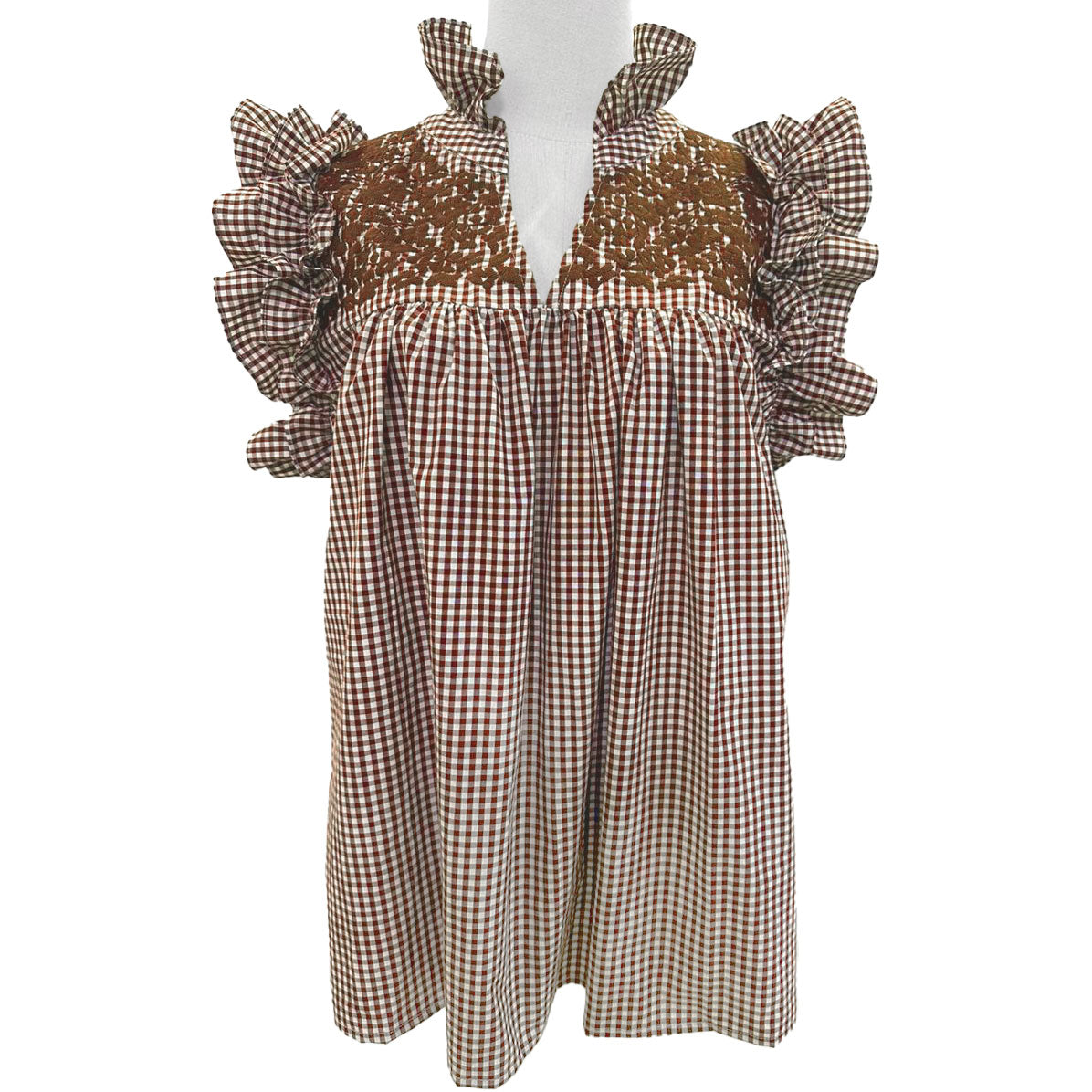 2025 Gingham Game Day SPIRIT DRESS 2025 Gingham Game Day SPIRIT DRESS