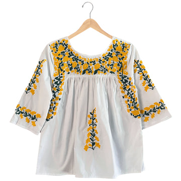 Baylor "Yellow Rose of Texas" Saturday Blouse (XS only)