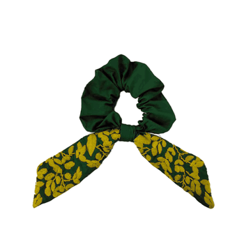 Baylor Green Scrunchie Bow  (2022 Stock)